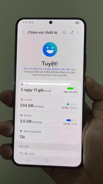 s22 plus 256g đen , 2 sim vật lí. Mua bán Điện thoại tại Quận Tân Bình Tp Hồ Chí Minh được đăng bởi MrA Store hình 1