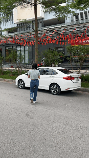 Honda City 2014 Trắng 12 vạn km. Mua bán Ô tô tại Quận Hoàng Mai Hà Nội được đăng bởi Hoa Hồng hình 1