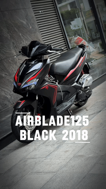 Honda Air Blade Black Edition 2018 Đen Nhám. Mua bán Xe máy tại Quận Ba Đình Hà Nội được đăng bởi Xe Máy Nam Thi hình 1