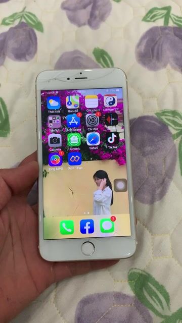 Apple iPhone 6 Plus Vàng đồng Nứt kính. Mua bán Điện thoại tại Huyện Đoan Hùng Phú Thọ được đăng bởi Hoàng quân hình 1