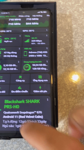 Black Shark 4 12GB/128GB Đen CH Việt Nam. Mua bán Điện thoại tại Quận 5 Tp Hồ Chí Minh được đăng bởi Nguyễn Sĩ Hoàng hình 1