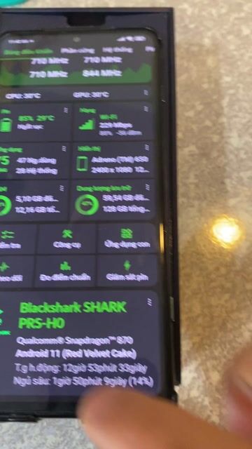 Black Shark 4 12GB/128GB Đen CH Việt Nam. Mua bán Điện thoại tại Quận 5 Tp Hồ Chí Minh được đăng bởi Nguyễn Sĩ Hoàng hình 1