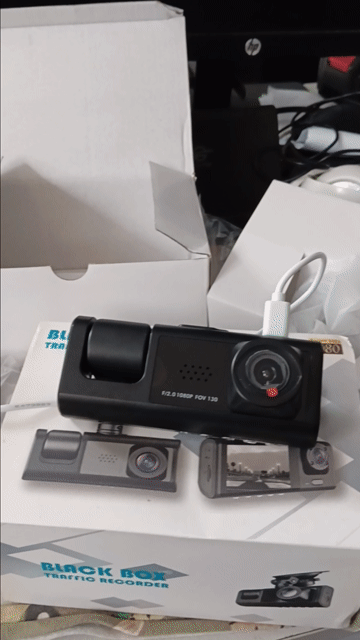 Cam hành Trình 3 mắt Black Box wffi superHD . Mua bán Máy ảnh, Máy quay tại Quận Kiến An Hải Phòng được đăng bởi QĐCamera  hình 1