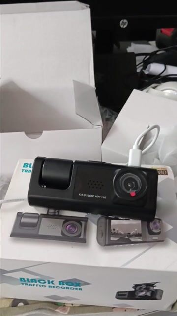 Cam hành Trình 3 mắt Black Box wffi superHD . Mua bán Máy ảnh, Máy quay tại Quận Kiến An Hải Phòng được đăng bởi QĐCamera  hình 1