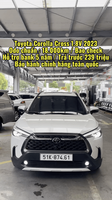 Toyota Corolla Cross 1.8V 2023 / Chuẩn 18.000km. Mua bán Ô tô tại Quận Tân Phú Tp Hồ Chí Minh được đăng bởi Lê Tấn Dũ hình 1