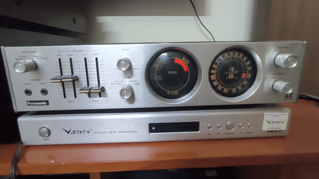 Amply đài cổ Panasonic SA-504. Mua bán Tivi, Âm thanh tại Quận Long Biên Hà Nội được đăng bởi Toàn hình 1