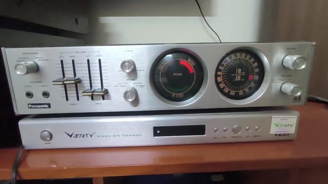 Amply đài cổ Panasonic SA-504. Mua bán Tivi, Âm thanh tại Quận Long Biên Hà Nội được đăng bởi Toàn hình 1