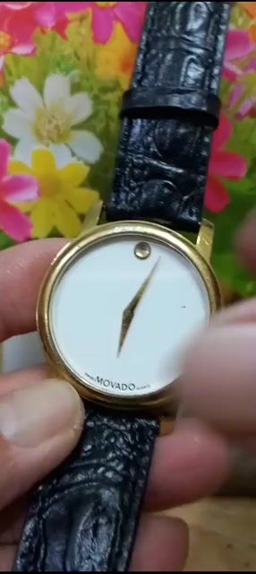 🔥ĐH thời trang mặt trắng máy pin size 40 giá  499k. Mua bán Đồng hồ tại Quận Bình Thạnh Tp Hồ Chí Minh được đăng bởi Duy Nam Nguyen hình 1