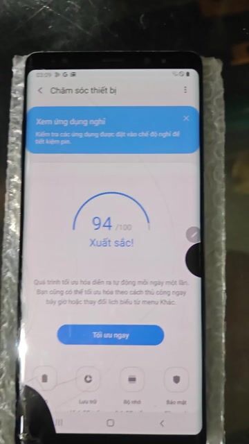 Samsung Note 8 64GB Xanh Đã qua sử dụng. Mua bán Điện thoại tại Thành phố Biên Hòa Đồng Nai được đăng bởi B T Tài hình 1