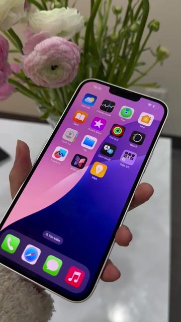 iphone 14plus 128gb máy quốc tế màu trắng. Mua bán Điện thoại tại Quận Bắc Từ Liêm Hà Nội được đăng bởi Minh Khuê hình 1