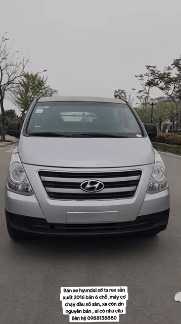Hyundai Starex 2016 Bạc. Mua bán Ô tô tại Quận Hà Đông Hà Nội được đăng bởi Xe cũ hình 1