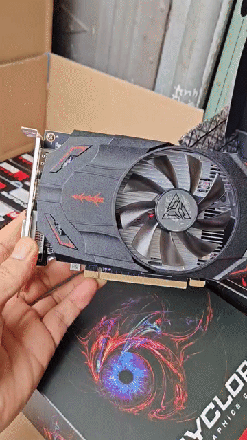 Card màn hình ARKTEK RX550 4GB GDDR5 PCIe 3.0. Mua bán Linh kiện (RAM, Card...) tại Thành phố Buôn Ma Thuột Đắk Lắk được đăng bởi Lại Văn Tín  hình 1