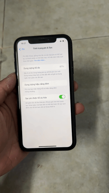 Apple iPhone XR 128GB Đen zin. Mua bán Điện thoại tại Thành phố Thủ Đức Tp Hồ Chí Minh được đăng bởi Võ Nhân hình 1
