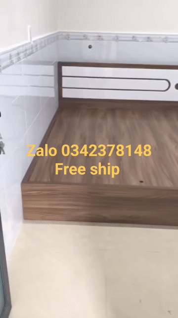 GIƯỜNG MDF GỖ CÔNG NGHIỆP 1M6 2M CÓ 2 HỘP KÉO . Mua bán Giường, chăn ga gối nệm tại Thành phố Biên Hòa Đồng Nai được đăng bởi Phương hoa hình 1