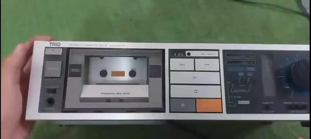 đầu cassette vintage Trio KX-51. Mua bán Tivi, Âm thanh tại Quận Bình Tân Tp Hồ Chí Minh được đăng bởi Rin Lee hình 1