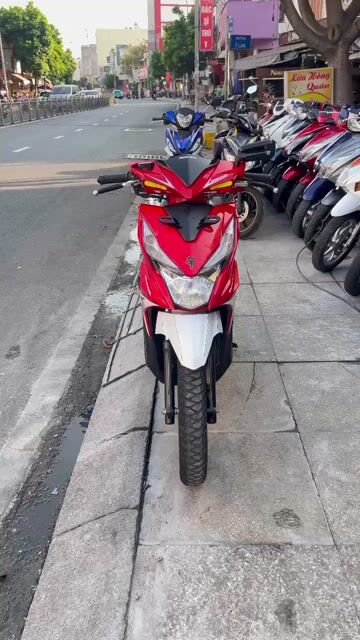 Honda Beat 2021 Đỏ trắng. Mua bán Xe máy tại Quận Tân Phú Tp Hồ Chí Minh được đăng bởi Tuanduy hình 1