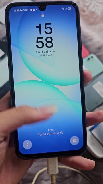 Samsung A17 256GB Xanh. Mua bán Điện thoại tại Huyện Bình Chánh Tp Hồ Chí Minh được đăng bởi Trương Văn Cường hình 1