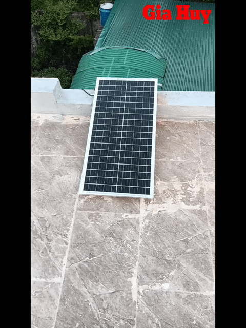 Quạt năng lượng mặt trời Gia Huy TB-15AH. Mua bán Quạt tại Huyện Vũ Thư Thái Bình được đăng bởi Tuấn Anh camera hình 1