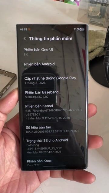 Samsung Galaxy S23 Ultra 512GB Xám Mỹ. Mua bán Điện thoại tại Thị xã Bến Cát Bình Dương được đăng bởi Nguyễn Viên hình 1