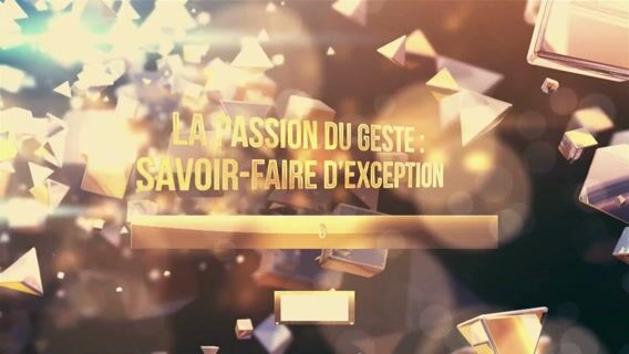 La passion du geste, savoir-faire d'exception