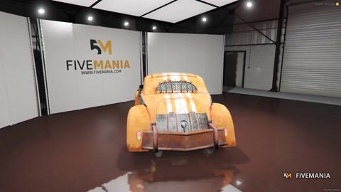 FIVEM Tmcrazy | Custom Post-Apocalyptic Hot Rod Add-On | Custom Parts | Rusty Textures | Working Lights | Optimized | Fivem Ready | High Quality, video preview