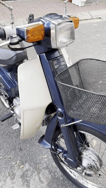 Honda Custom 70 Super Cub 1996 Xanh, Trắng. Mua bán Xe máy tại Quận 7 Tp Hồ Chí Minh được đăng bởi Ngô Quang Hiển hình 1