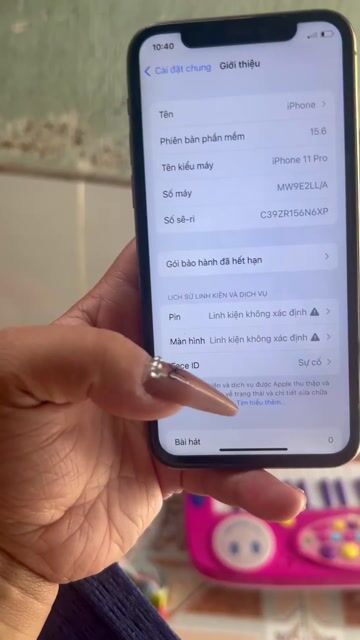 Apple iPhone 11 Pro Vàng Đã dùng. Mua bán Điện thoại tại Quận 7 Tp Hồ Chí Minh được đăng bởi Thuỷ Tây hình 1