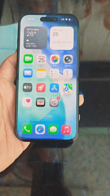 Apple iPhone 15 128GB Đen - GIÁ BÈO. Mua bán Điện thoại tại Huyện Bình Chánh Tp Hồ Chí Minh được đăng bởi minh minh hình 1