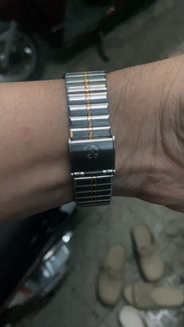 Đồng hồ Aureole Quartz Kim loại Bạc Vàng. Mua bán Đồng hồ tại Thành phố Thuận An Bình Dương được đăng bởi Nam seiko vintage hình 1