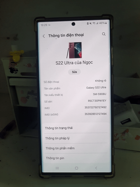 Samsung Galaxy S22 Ultra 512GB 12GB Like New. Mua bán Điện thoại tại Huyện Bàu Bàng Bình Dương được đăng bởi võ minh hình 1