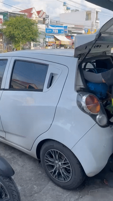 Chevrolet Spark Van 2011 Trắng Tự động. Mua bán Ô tô tại Thành phố Dĩ An Bình Dương được đăng bởi Anh Long  hình 1