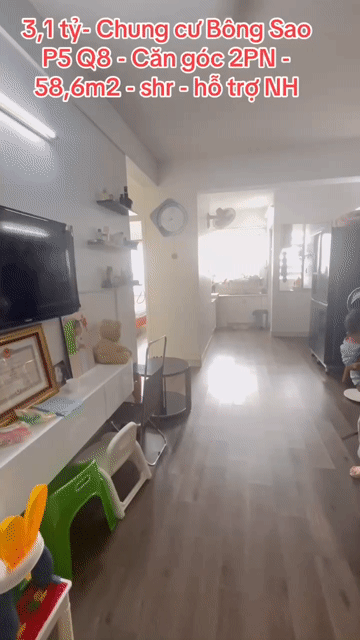Mua bán Căn hộ Chung cư Chung cư Bông Sao Quận 8 Tp Hồ Chí Minh diện tích 58.5999 m² giá 3,1 tỷ