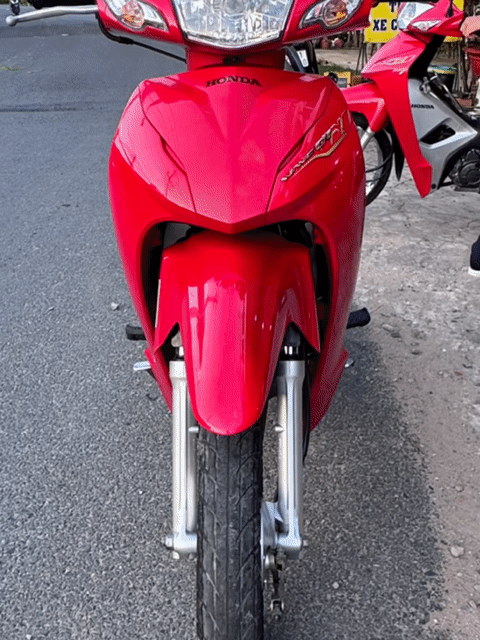 Honda Wave Alpha 2022 Côn tự động màu Đỏ. Mua bán Xe máy tại Huyện Phong Điền Cần Thơ được đăng bởi CHXM yến nhi hình 1