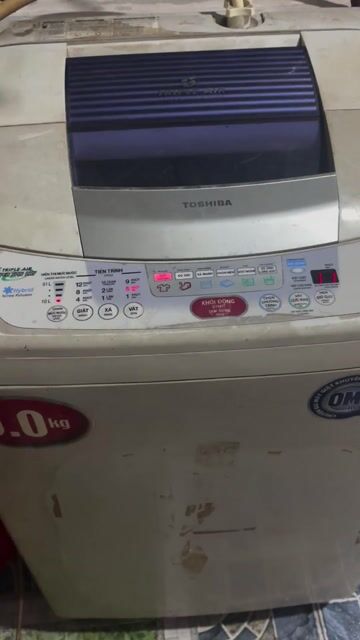 Máy giặt Toshiba 9kg. Mua bán Máy giặt tại Quận 12 Tp Hồ Chí Minh được đăng bởi Phùng mạnh hình 1
