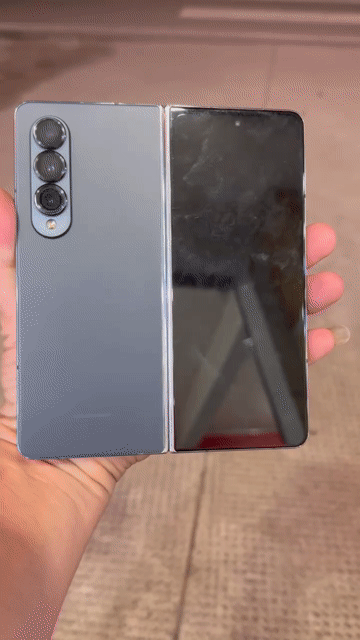 Samsung Galaxy Z Fold4 Xám. Mua bán Điện thoại tại Thị xã Tân Uyên Bình Dương được đăng bởi trần minh hình 1