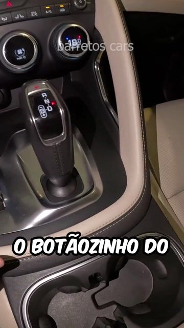 FREIO DE MÃO LATERAL ESTILO CAMINHONETE E MODO SPORT