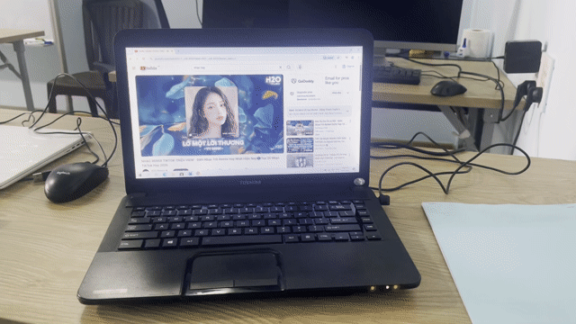 Laptop Toshiba 4GB/128GB Đen. Mua bán Laptop tại Quận 11 Tp Hồ Chí Minh được đăng bởi Phan hình 1