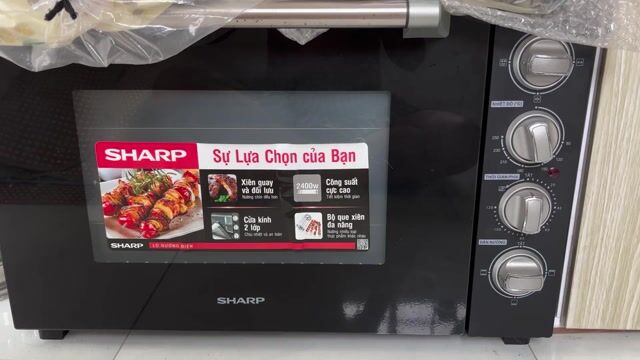 Lò nướng điện Sharp 70 lít Đen. Mua bán Bếp, lò, đồ điện nhà bếp tại Thành phố Châu Đốc An Giang được đăng bởi Nguyen ba loc hình 1