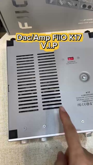 DAC/Amp để bàn FiiO K17 cao cấp cực VIP mới khui. Mua bán Tivi, Âm thanh tại Quận 10 Tp Hồ Chí Minh được đăng bởi Đào Linh hình 1