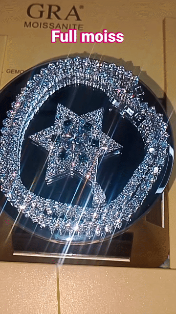 Dây chuyền Bạc xi kim full Moissanite. Mua bán Phụ kiện thời trang khác tại undefined Cần Thơ được đăng bởi shop linh cần thơ  hình 1