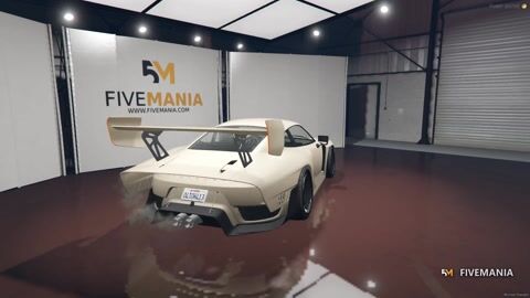 FIVEM Cs25 | Custom Race Car [Unbadged] Add-On | Interior & Exterior | Custom Body Kit | Working Lights | Optimized | Fivem Ready | High Quality, video preview