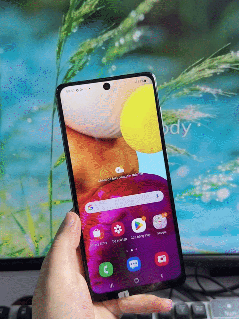 Samsung A71 128GB Trắng Snapdragon 730G. Mua bán Điện thoại tại Quận Cầu Giấy Hà Nội được đăng bởi Thương Moon hình 1