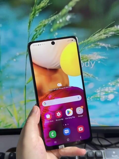 Samsung A71 128GB Trắng Snapdragon 730G. Mua bán Điện thoại tại Quận Cầu Giấy Hà Nội được đăng bởi Thương Moon hình 1