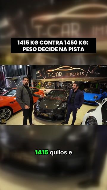 1415 KG CONTRA 1450 KG: PESO DECIDE NA PISTA

#tcar #PORSCHEGT4RS #PORSCHE #GT4RS #718 
 #tiagotcar #mouranetoofc #porschecupbrasil