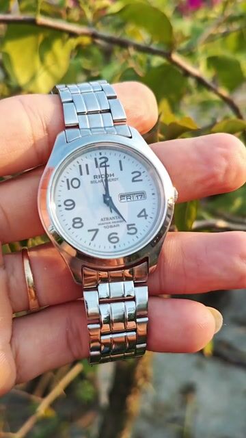 Đồng hồ RICOH SOLAR ATRANTA Nam. Mua bán Đồng hồ tại Thành phố Tam Kỳ Quảng Nam được đăng bởi Hậu Đoàn 1994 hình 1