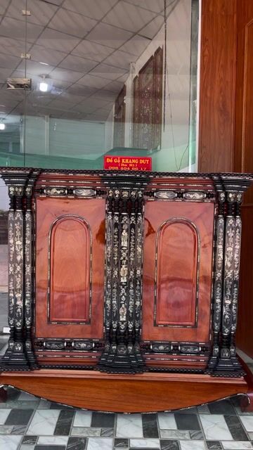Tủ thờ Gò Công 15 trụ Gỗ Cx và GĐ. Mua bán Nội thất, đồ gia dụng khác tại Huyện Cần Giuộc Long An được đăng bởi Đồ Gỗ KHANG DUY hình 1