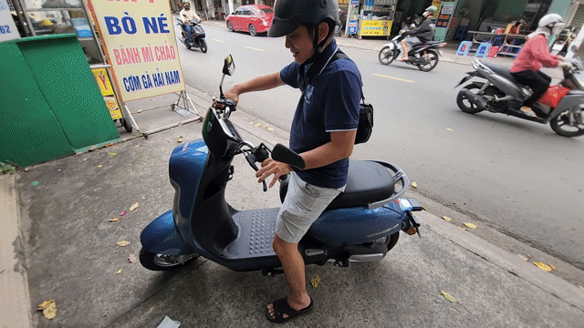 Xe máy điện Yadea M6i Xanh. Mua bán Xe máy tại Quận Bình Thạnh Tp Hồ Chí Minh được đăng bởi Hoàng Quá Đẹp Trai hình 1