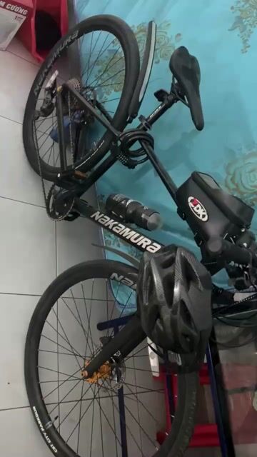 Xe đạp thể thao Nakamura khung Nhôm carbon. Mua bán Xe đạp tại Thị xã Tân Uyên Bình Dương được đăng bởi dung Nga hình 1