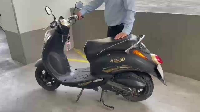 SYM Elite 50cc Đen mờ 19800km. Mua bán Xe máy tại Quận 7 Tp Hồ Chí Minh được đăng bởi Hồng Nga hình 1