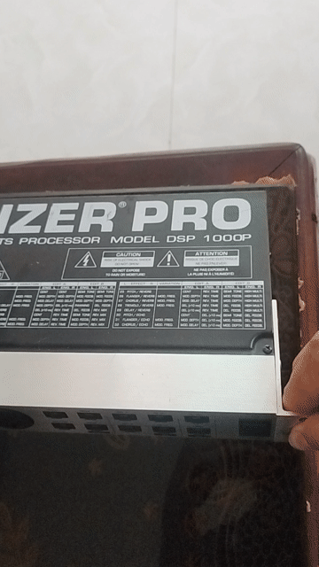 Bộ xử lý hiệu ứng Behringer DSP 1000P Bạc. Mua bán Nhạc cụ tại Huyện Thuỷ Nguyên Hải Phòng được đăng bởi Hoan lan hình 1